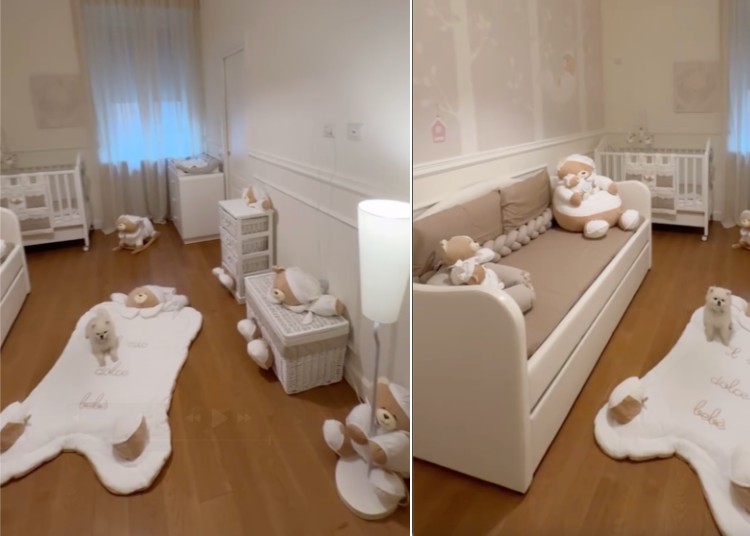 Giulia Salemi e Pierpaolo Pretelli mostrano la cameretta del figlio Giulia Salemi e Pierpaolo Pretelli mostrano la cameretta del figlio