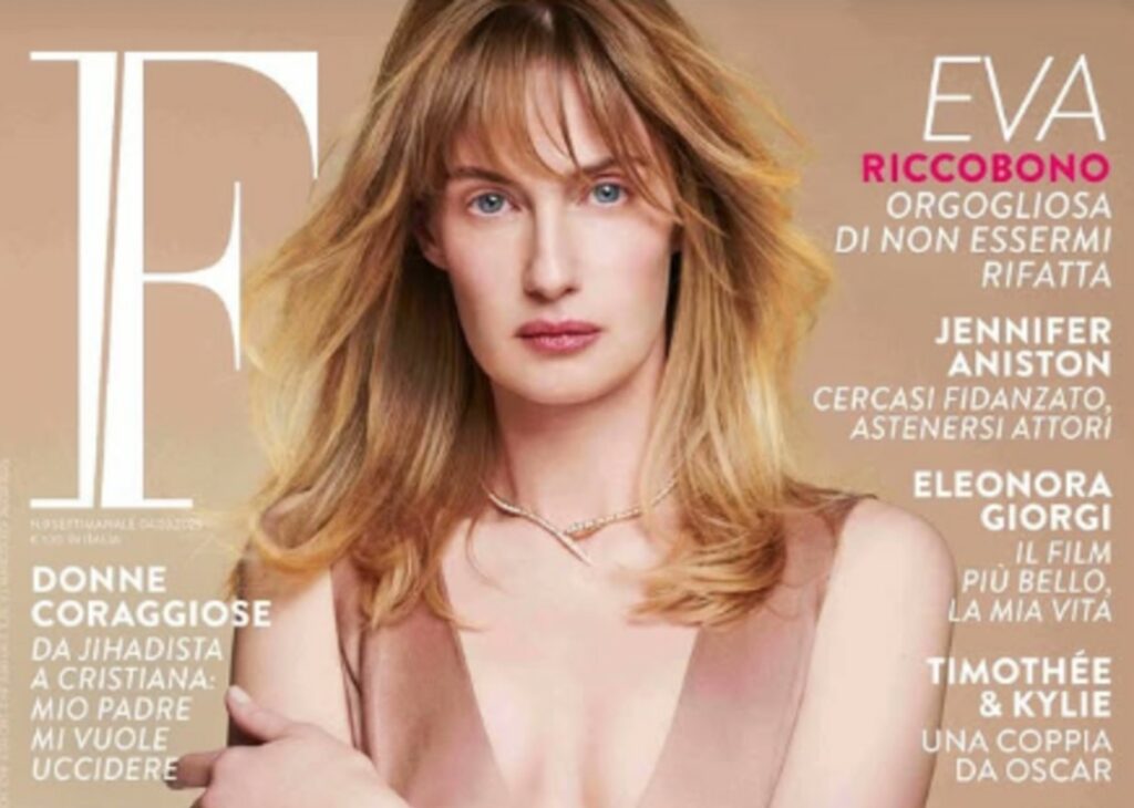 ''Mio marito mi disse che mi avrebbe lasciato se avessi rifatto il seno'': la modella Eva Riccobono parla della sua 'Pianura Padana'