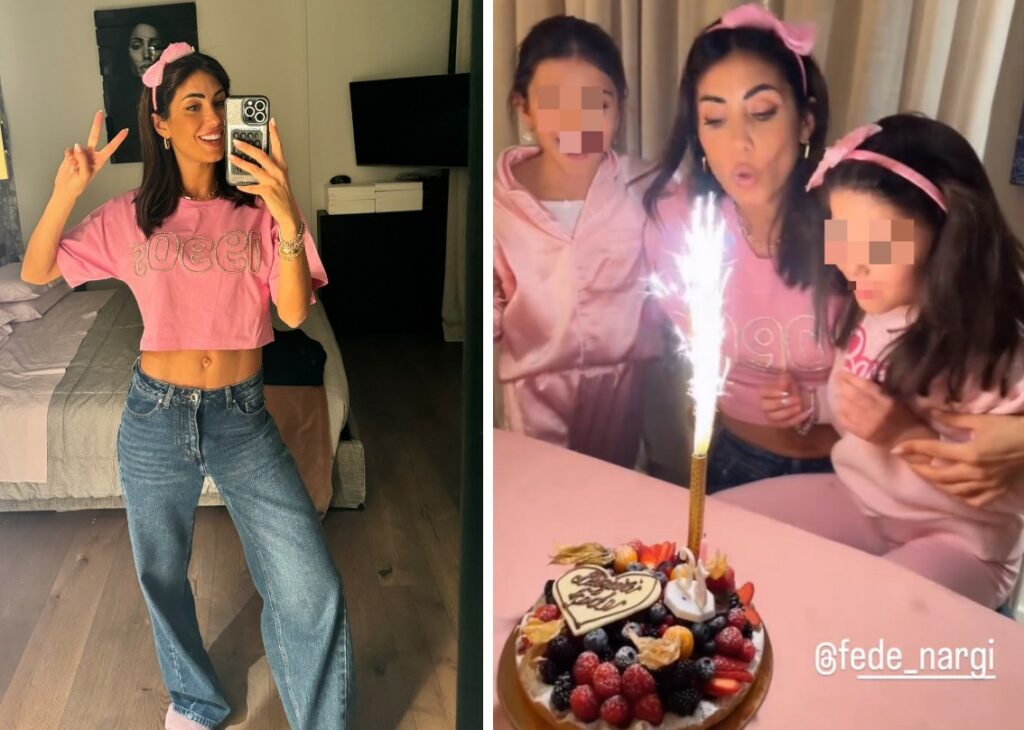 Le foto del 'pink party' organizzato per i 35 anni di Federica Nargi