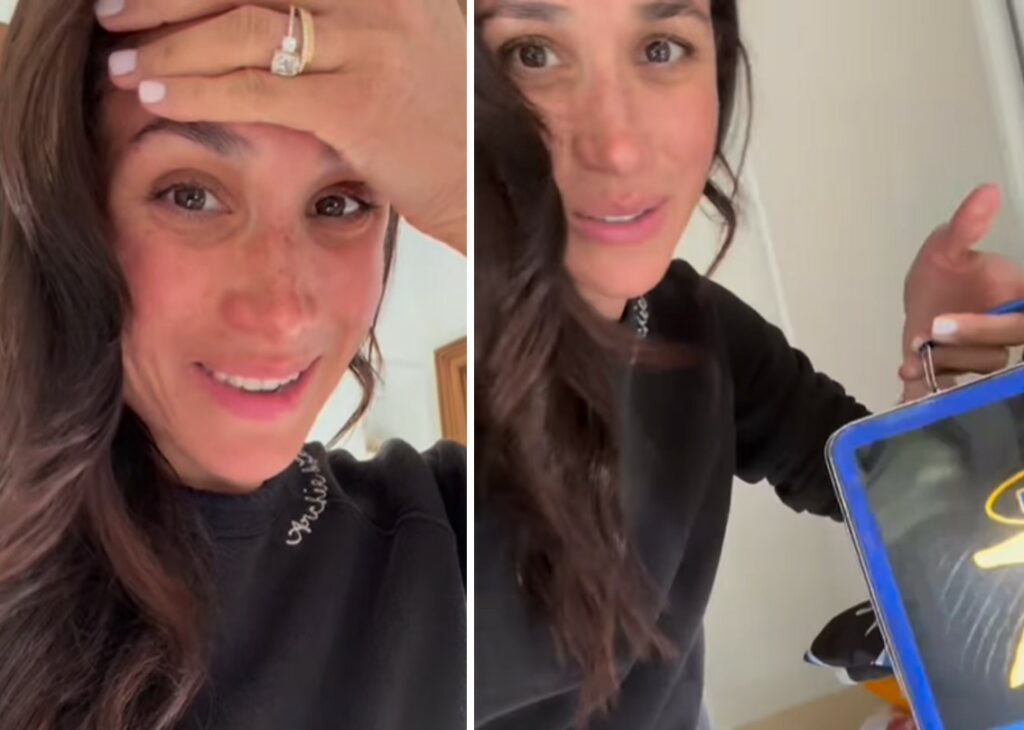 Meghan Markle, primo video social dalla sua villa in California