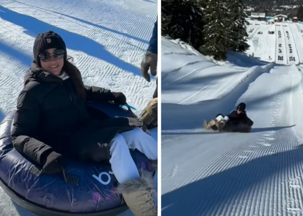 Meghan Markle, rara apparizione social: giochi sulla neve col Principe Harry Meghan Markle, rara apparizione social: giochi sulla neve col Principe Harry