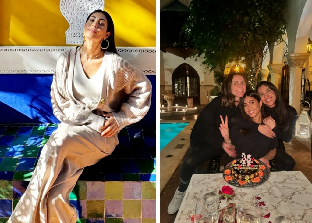 Federica Nargi vola a Marrakesh con le amiche per il weekend del suo compleanno: le foto