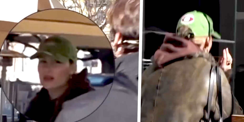 La presunta amante di Fedez inseguita da ''Striscia'': ne parla anche il Corriere, le immagini 