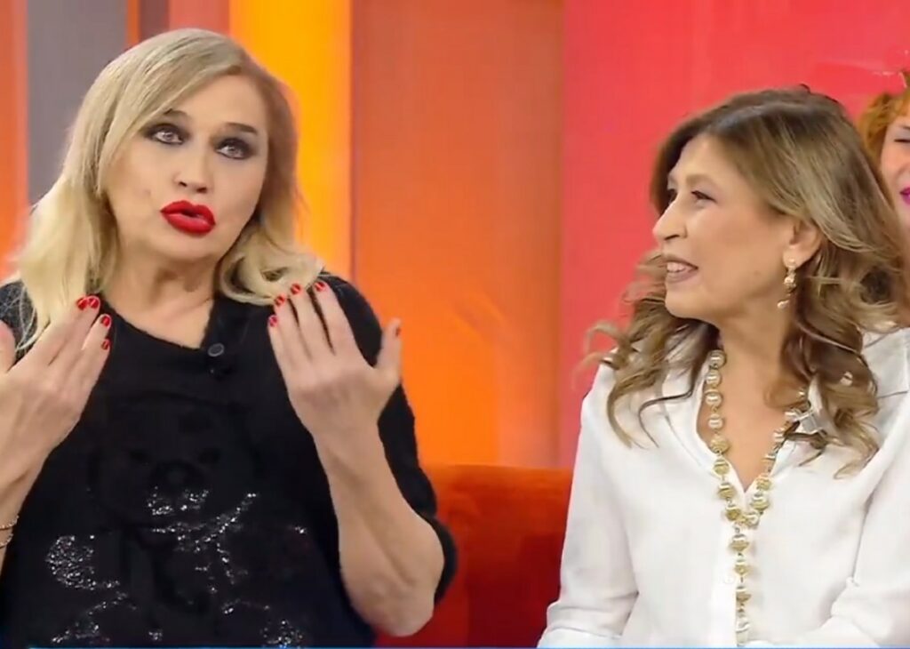 ''Sono un po' più giovane io'': Lina Cucolo in tv con la 'nuora' Lory Del Santo, ammette il 'colpo' provato quando ha saputo di lei