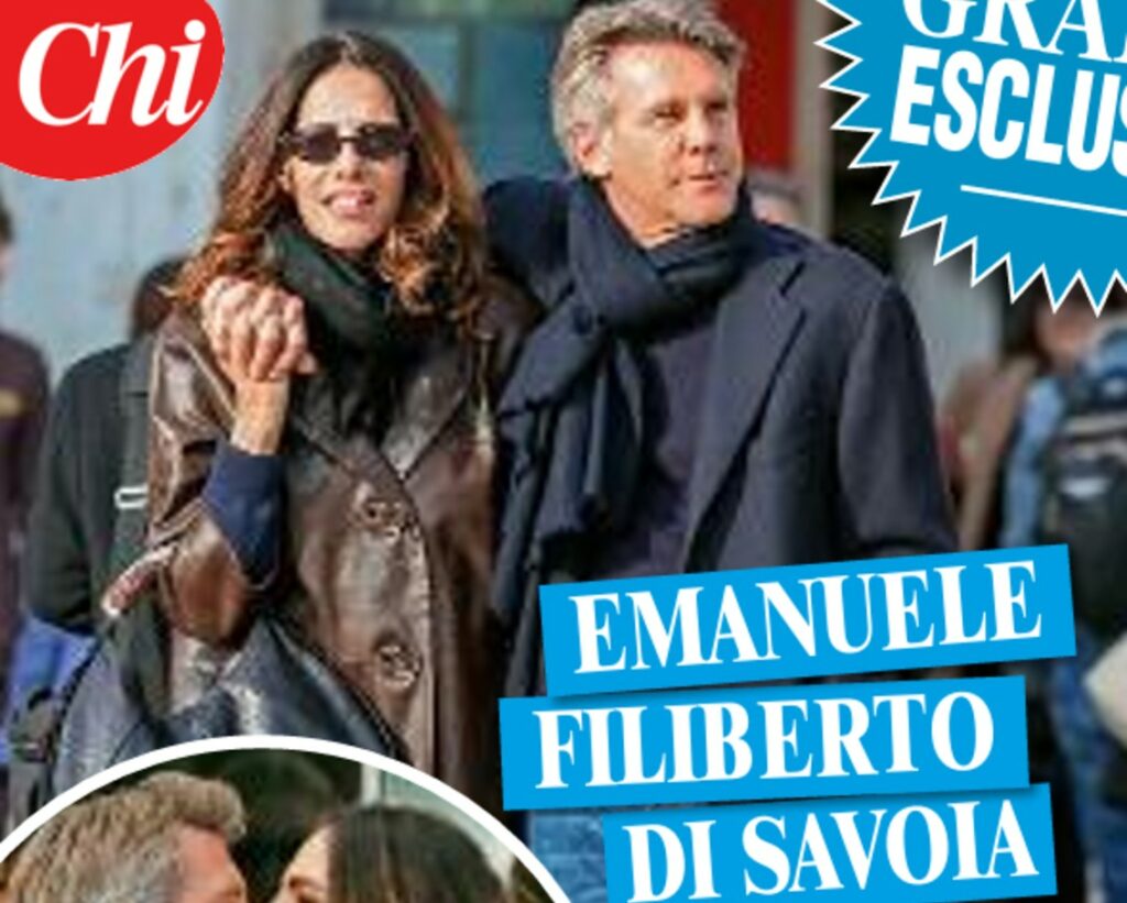 Emanuele Filiberto di Savoia ormai allo scoperto con la fidanzata Adriana Abascal nonostante sia sposato: paparazzati a Venezia