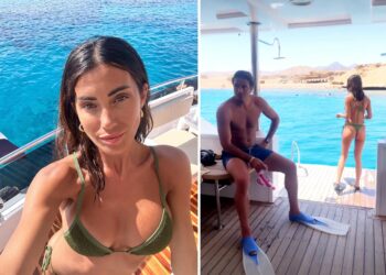 Federica Nargi e Alessandro Matri sono di nuovo al mare con le figlie