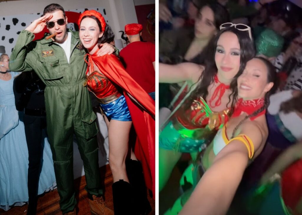 Aurora Ramazzotti e il futuro marito Goffredo in costume alla festa di compleanno dell'amica: ecco da cosa si sono travestiti, foto Aurora Ramazzotti e il futuro marito Goffredo in costume alla festa di compleanno dell'amica: ecco da cosa si sono travestiti, foto