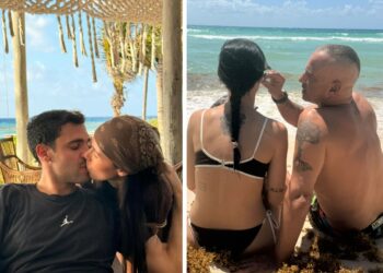 Aurora Ramazzotti in Messico con futuro marito, figlio e papà: foto della vacanza da sogno