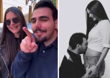 Ignazio Boschetto de 'Il Volo' rivela genere e nome del figlio che aspetta da Miss Venezuela: le nuove tenere immagini del pancione