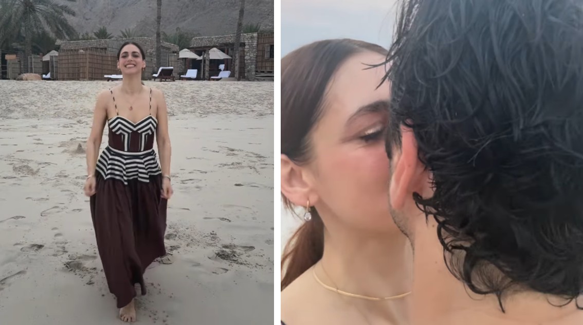 Miriam Leone festeggia i 40 anni ballando scatenata sulla spiaggia nel resort di lusso in Medio Oriente: guarda - Gossip.it | News sul Gossip e VIP