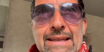 Walter Nudo ha rischiato di perdere la vista