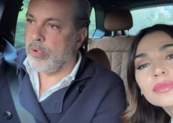 Troppo scollata per andare a cena: Gianluca Mobilia critica il look della futura moglie Cecilia Capriotti