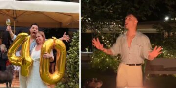 Marco Carta festeggia 40 anni con gli amici e il nuovo fidanzato
