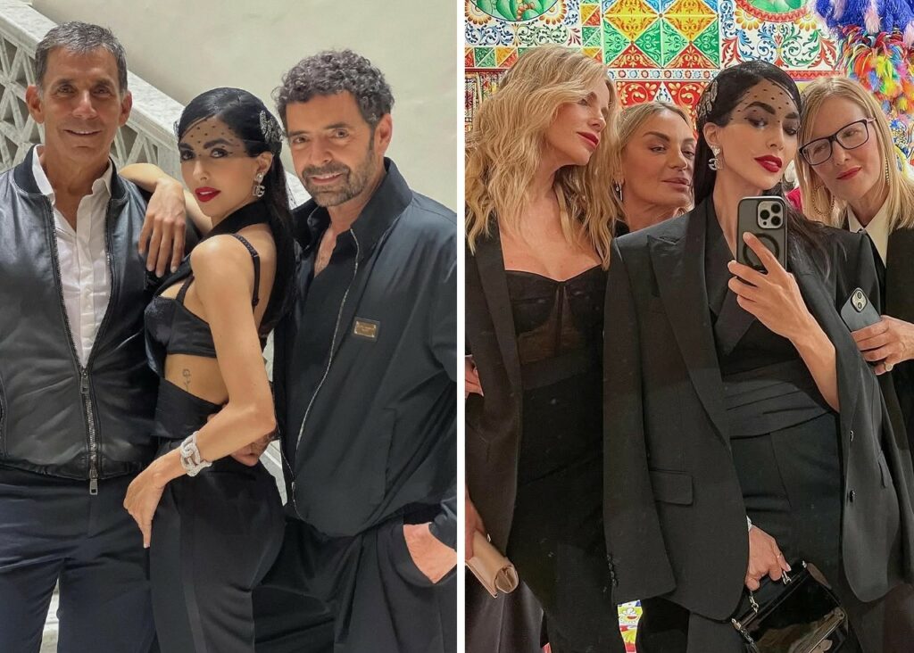 Alessia Marcuzzi e gli altri vip all'evento romano di Dolce & Gabbana Alessia Marcuzzi e gli altri vip all'evento romano di Dolce & Gabbana