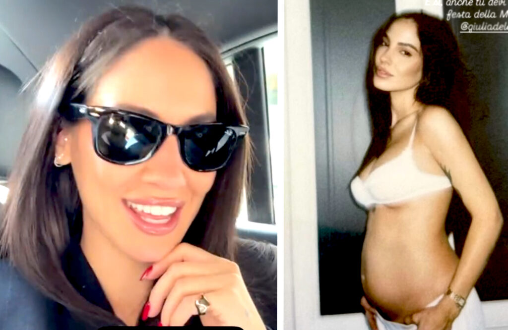 ''Posso già festeggiare la Festa della Mamma?'': Giulia De Lellis mostra nuove foto del pancione e si fa una domanda ''Posso già festeggiare la Festa della Mamma?'': Giulia De Lellis mostra nuove foto del pancione e si fa una domanda