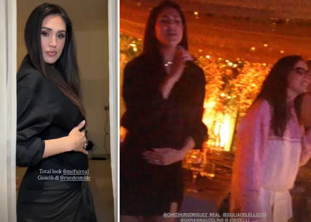 Cecilia Rodriguez e Giulia De Lellis mostrano entrambi i pancioni in Puglia: le due insieme si divertono un mondo, tra karaoke e risate. Guarda Cecilia Rodriguez e Giulia De Lellis mostrano entrambi i pancioni in Puglia: le due insieme si divertono un mondo, tra karaoke e risate. Guarda