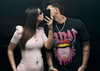 Andrea Damante, ex di Giulia De Lellis, e la compagna incinta Elisa Visari sono innamoratissimi: pancione e felicità, la foto