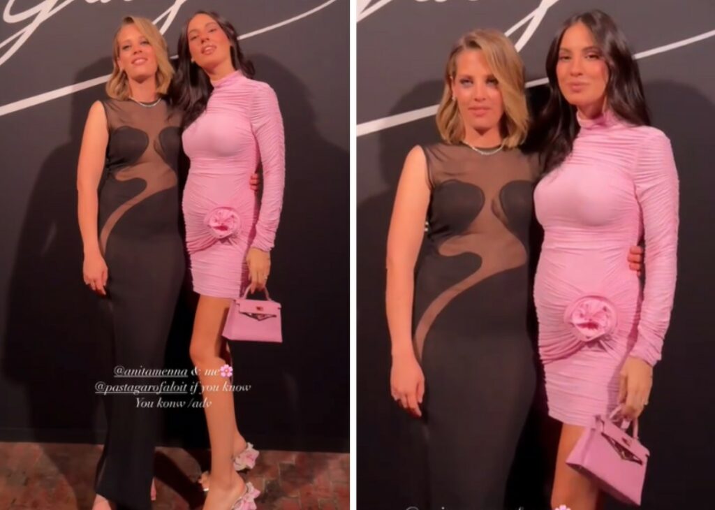 Giulia De Lellis: primo red carpet con pancione! Rosa confetto all'evento milanese: guarda