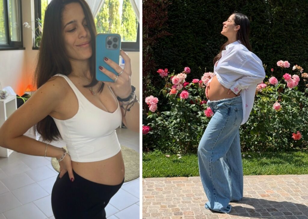 Rebecca Jewel Manenti, primogenita di Heather Parisi, svela il pancione di 5 mesi: avrà una bimba dal compagno Carlo Franceschini, foto Rebecca Jewel Manenti, primogenita di Heather Parisi, svela il pancione di 5 mesi: avrà una bimba dal compagno Carlo Franceschini, foto