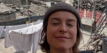 Kasia Smutniak è di nuovo in Nepal