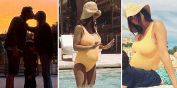 L'ex Professoressa de 'L'Eredità' Ludovica Caramis mamma bis, è incinta del marito calciatore Mattia Destro, ex Roma: le foto col pancione