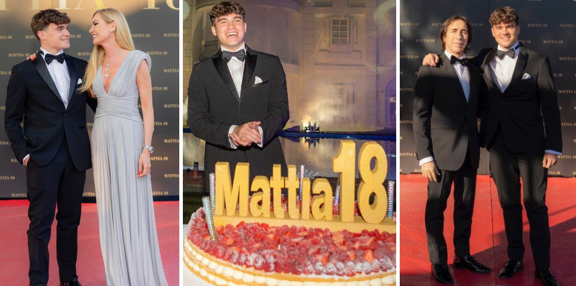 Il figlio di Federica Panicucci e Mario Fargetta compie 18 anni! Mega festa in villa vicino Milano per Mattia: guarda - Gossip.it | News sul Gossip e VIP