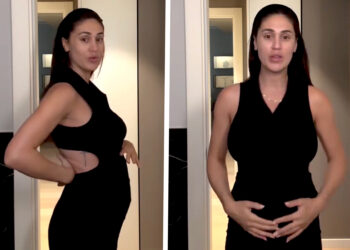 ''Per accettare i cambiamenti fisici ci vuole tempo: guardate che panzone!'': Cecilia Rodriguez mostra le forme premaman sempre più grandi