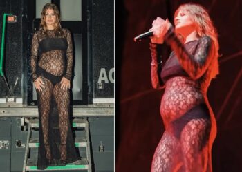 Alessandra Amoroso al settimo mese di gravidanza sempre piena di energia: scatenata sul palco col pancione, guarda