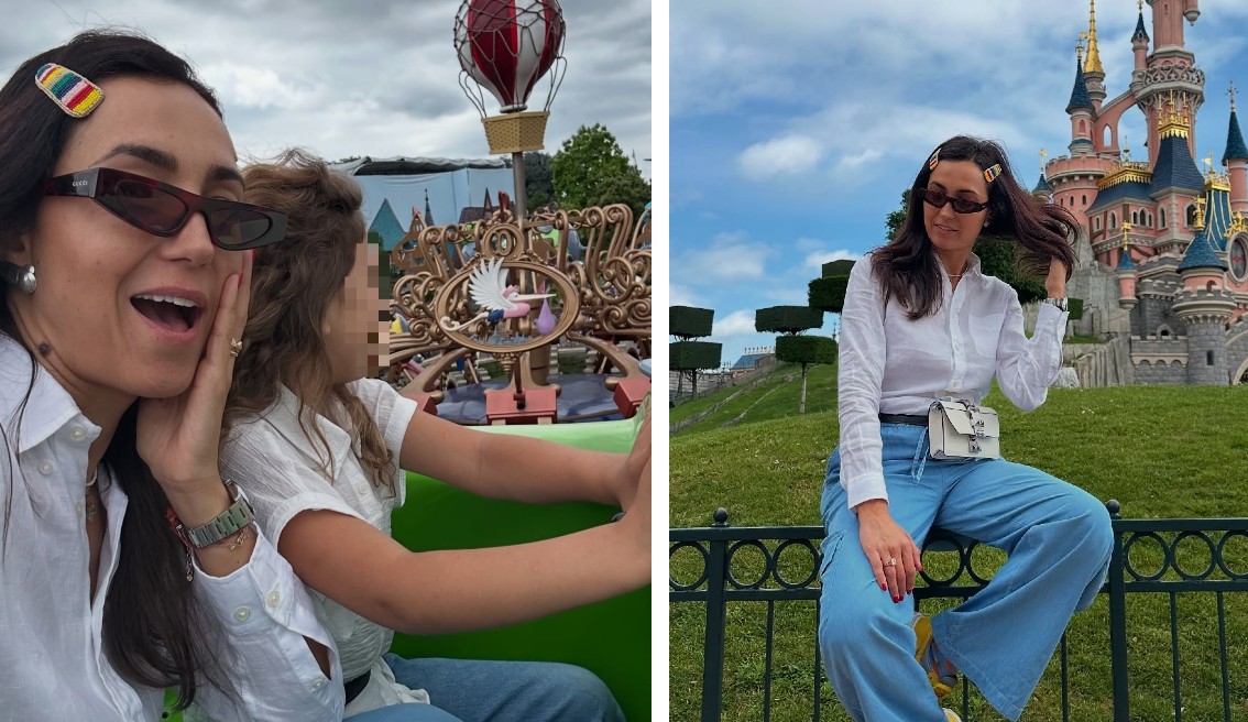 ''Lo sognavamo da quando siamo diventate mamme'': Caterina Balivo e la sorella portano i figli al parco divertimenti a Parigi e si divertono come matte, foto - Gossip.it | News sul Gossip e VIP