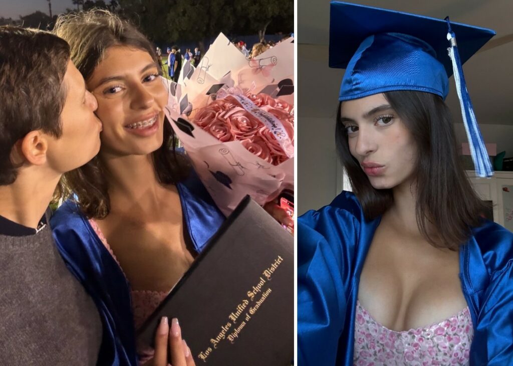 La figlia di Bianca Balti a pochi giorni dal 18esimo compleanno festeggia anche il diploma del liceo a Los Angeles: guarda La figlia di Bianca Balti a pochi giorni dal 18esimo compleanno festeggia anche il diploma del liceo a Los Angeles: guarda