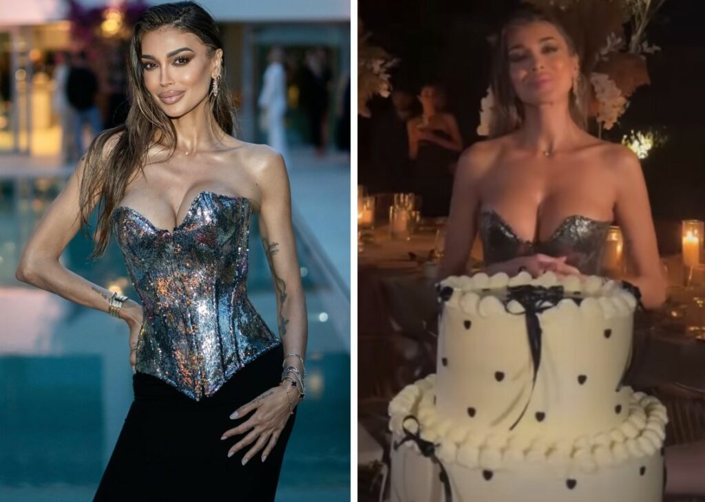 La showgirl Cristina Buccino festeggia 40 anni a Ibiza con le sorelle: le immagini della maestosa festa in Spagna