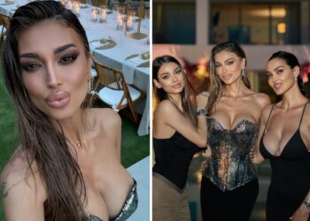 Le foto del party pazzesco di Cristina Buccino che ha festeggiato 40 anni a Ibiza con le sorelle