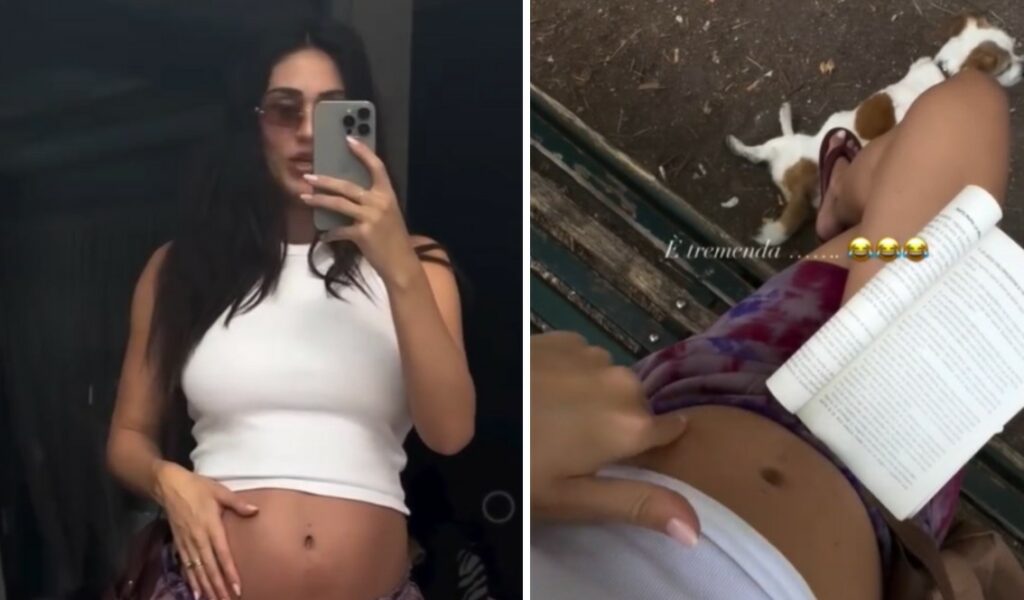 ''Clara si fa sentire con i primi calcetti'': Cecilia Rodriguez aggiorna i fan sulla gravidanza, la sua bambina è già molto vispa, guarda ''Clara si fa sentire con i primi calcetti'': Cecilia Rodriguez aggiorna i fan sulla gravidanza, la sua bambina è già molto vispa, guarda