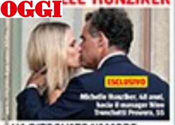 Michelle Hunziker paparazzata mentre bacia un Tronchetti Provera: è il suo nuovo amore?