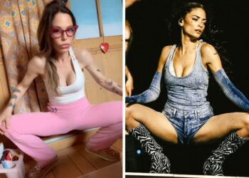 ''Sono bisessuale, per me è troppa roba'': Naike Rivelli fa il verso alla performance sexy di Elodie, poi chiarisce la sua posizione