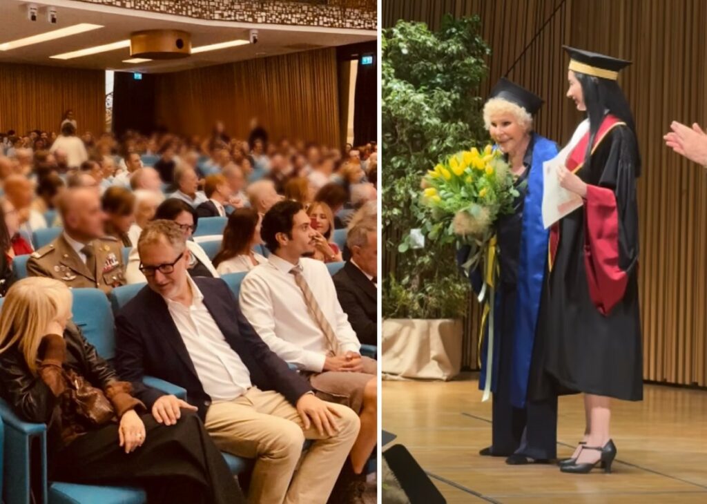 ''Era un ragazzo bruttino che suonava malino'': Ornella Vanoni si laurea a 90 anni e l’evento diventa uno show a Milano