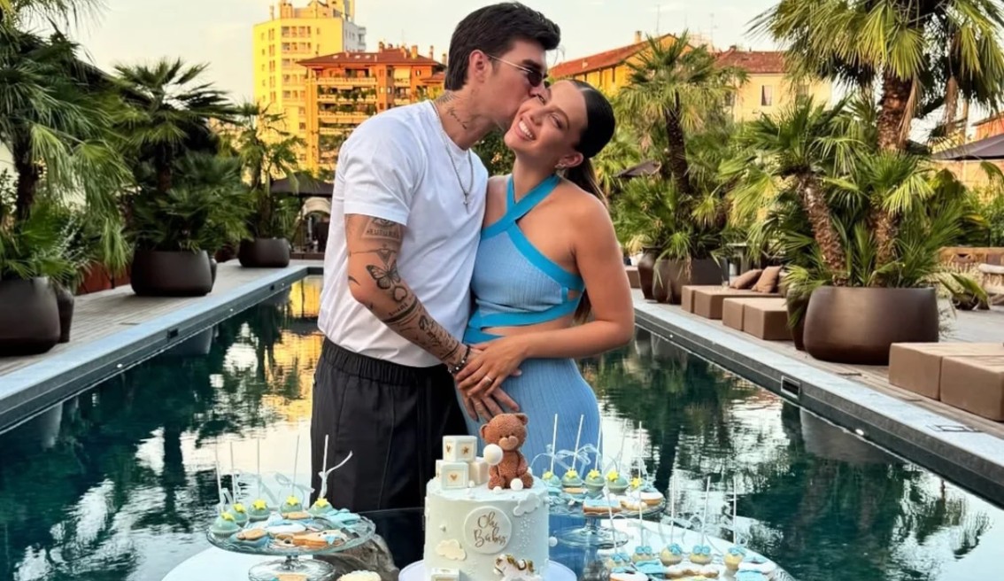 Il baby shower per l'arrivo del bambino di Andrea Damante e Elisa Visari: guarda la festa a Milano - Gossip.it | News sul Gossip e VIP
