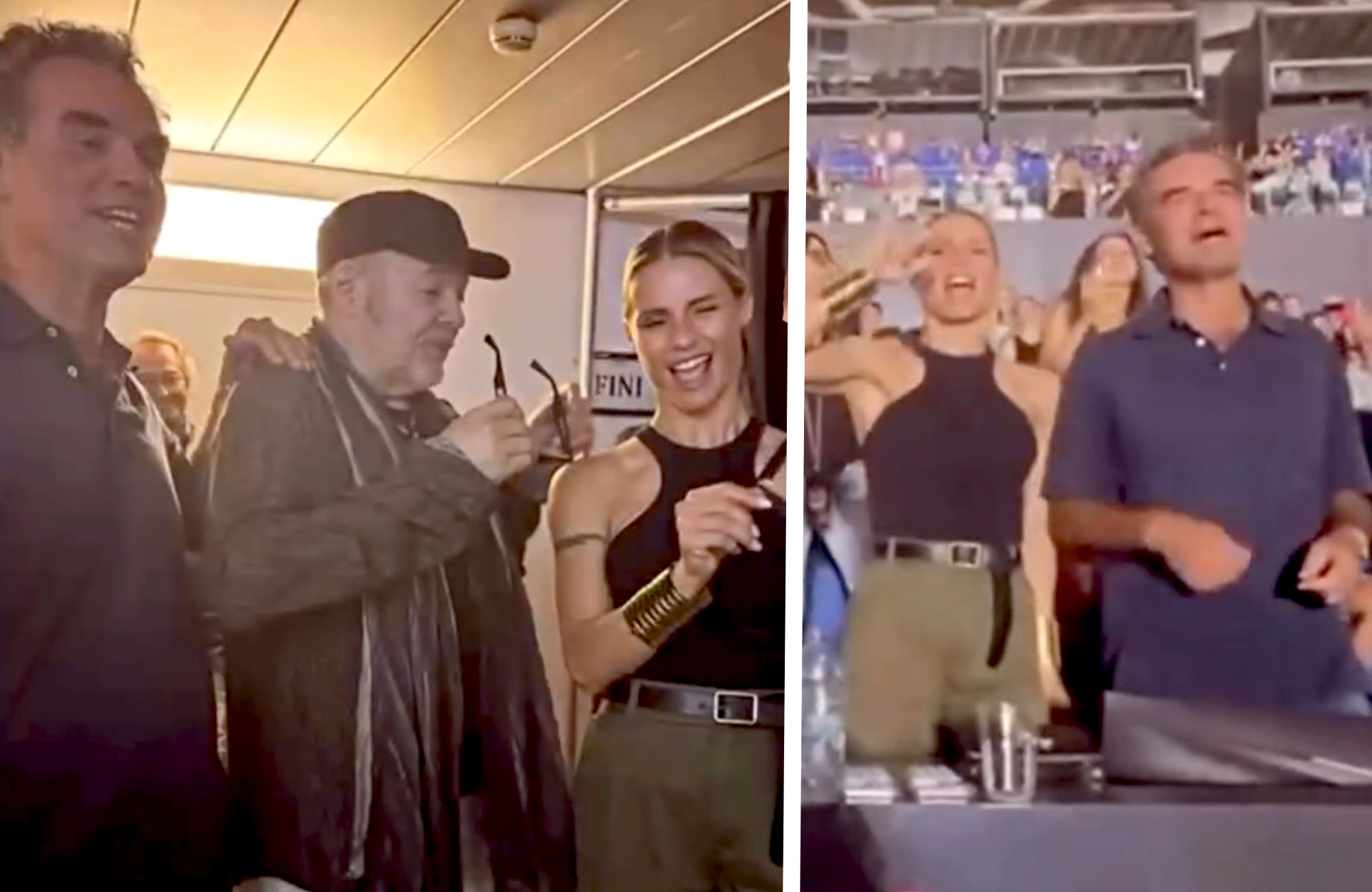 Michelle Hunziker e il nuovo compagno Nino Tronchetti Provera scatenati insieme al concerto di Vasco Rossi: guarda - Gossip.it | News sul Gossip e VIP