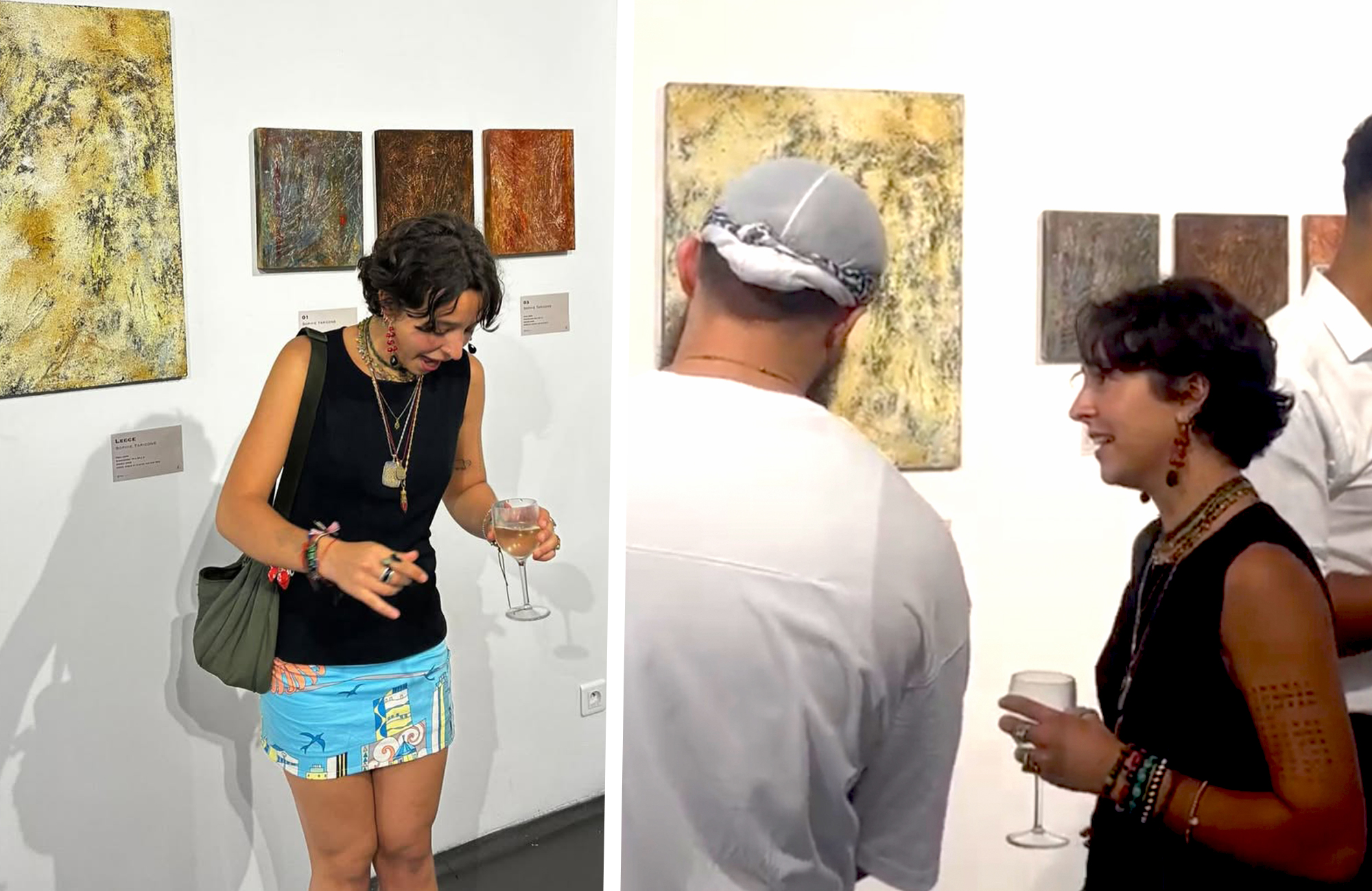 Sophie Taricone, figlia di Pietro e Kasia Smutniak, a soli 20 anni già espone le sue opere d'arte a Parigi: guarda - Gossip.it | News sul Gossip e VIP