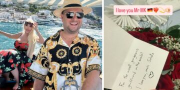 L'ex Ken Umano Jessica Alves in vacanza a Capri col nuovo fidanzato tedesco: guarda