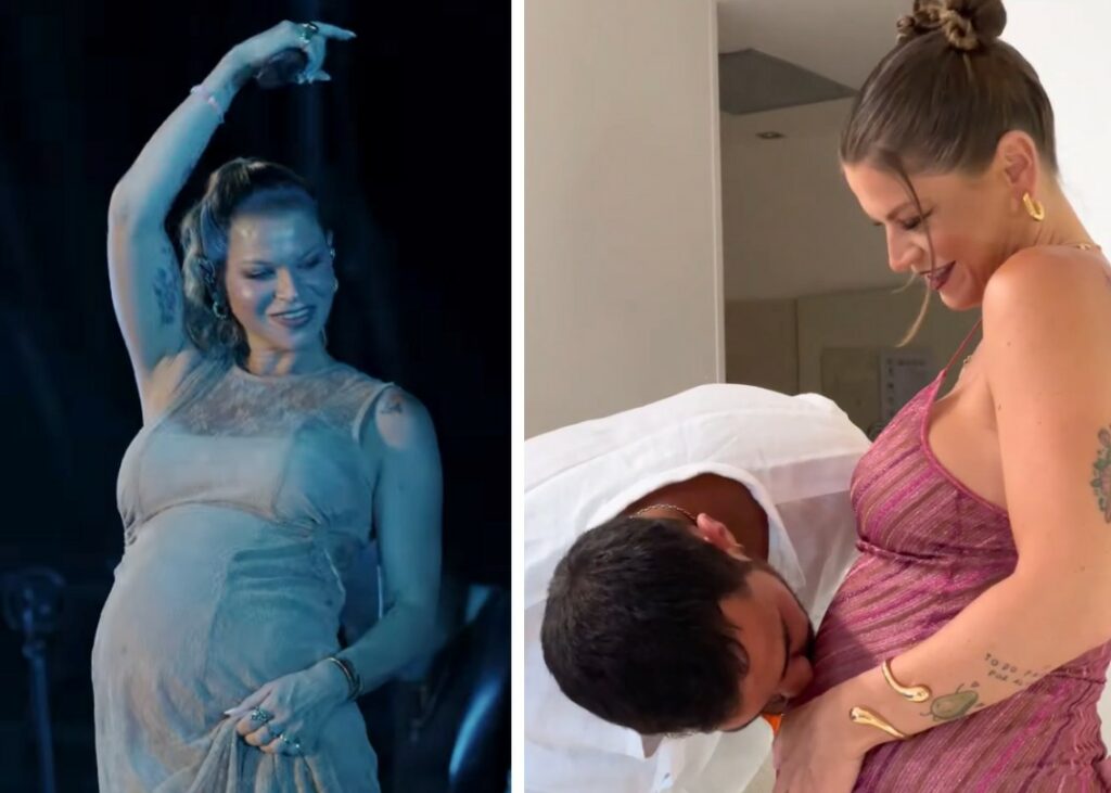 Alessandra Amoroso a poche settimane dal parto ancora in giro per l'Italia in tour, la vera star però è il suo pancione al nono mese: guarda Alessandra Amoroso a poche settimane dal parto ancora in giro per l'Italia in tour, la vera star però è il suo pancione al nono mese: guarda