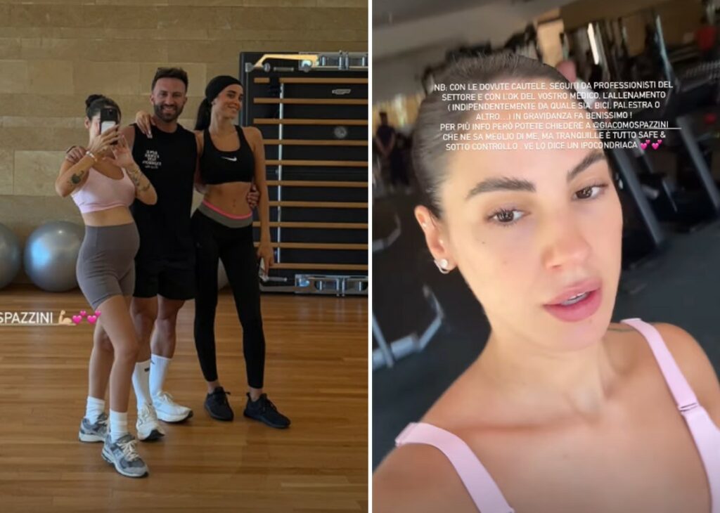 Giulia De Lellis, allenamento in gravidanza anche in vacanza tra ''rotoli e panzone'': guarda Giulia De Lellis, allenamento in gravidanza anche in vacanza tra ''rotoli e panzone'': guarda