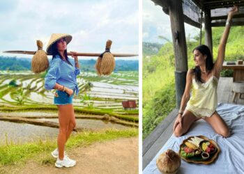 Elisabetta Gregoraci, il suo viaggio dei sogni a Bali