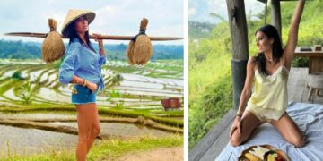Elisabetta Gregoraci, il suo viaggio dei sogni a Bali