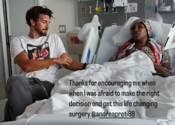 Venus Williams pubblica la prima foto col fidanzato italiano Andrea Preti, ex Isola dei Famosi: guarda lo scatto con cui lo ringrazia per le cure ricevute