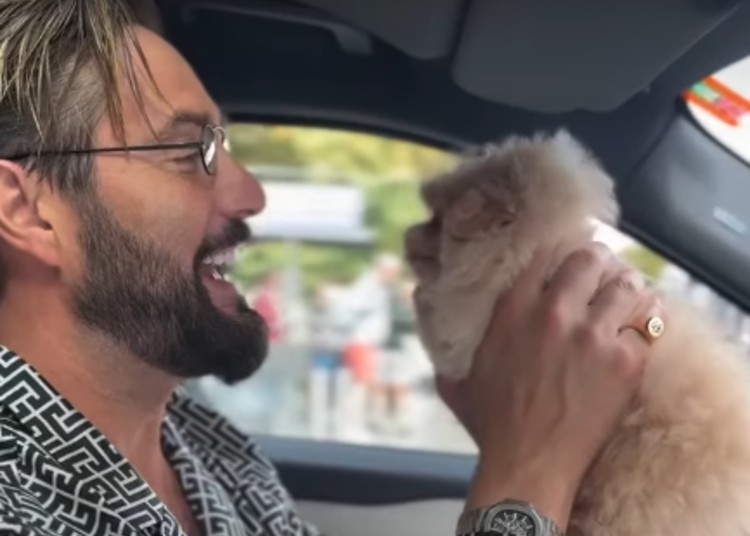 Alex Belli e Delia Duran adottano un nuovo dolcissimo cucciolo Alex Belli e Delia Duran adottano un nuovo dolcissimo cucciolo