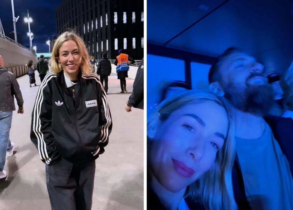 Sarah Felberbaum e Daniele De Rossi a Londra per il concerto degli Oasis Sarah Felberbaum e Daniele De Rossi a Londra per il concerto degli Oasis