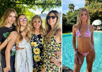 Weekend sul lago Maggiore per Chiara Ferragni con le sorelle e la mamma