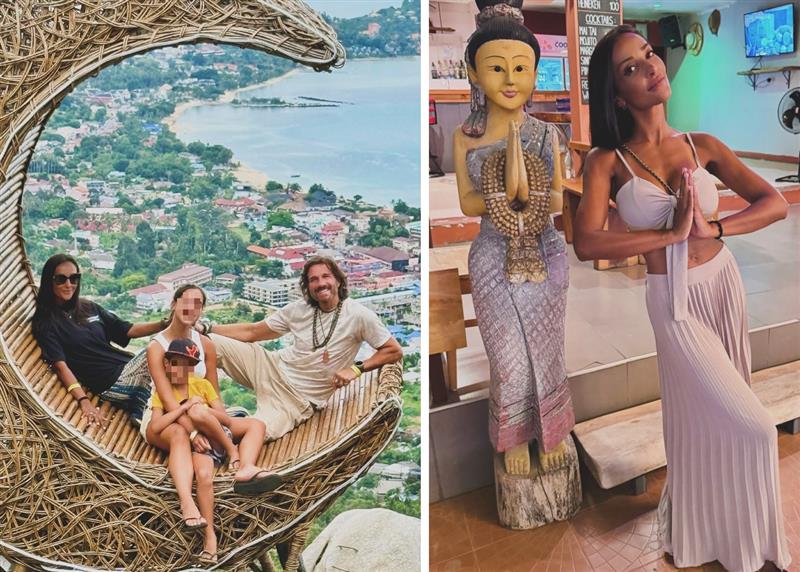 Juliana Moreira e Edoardo Stoppa con la testa sono ancora in Thailandia