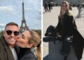 Ilary Blasi e Bastian Muller romanticissimi a Parigi: la coppia visita i musei e si coccola davanti alla Tour Eiffel